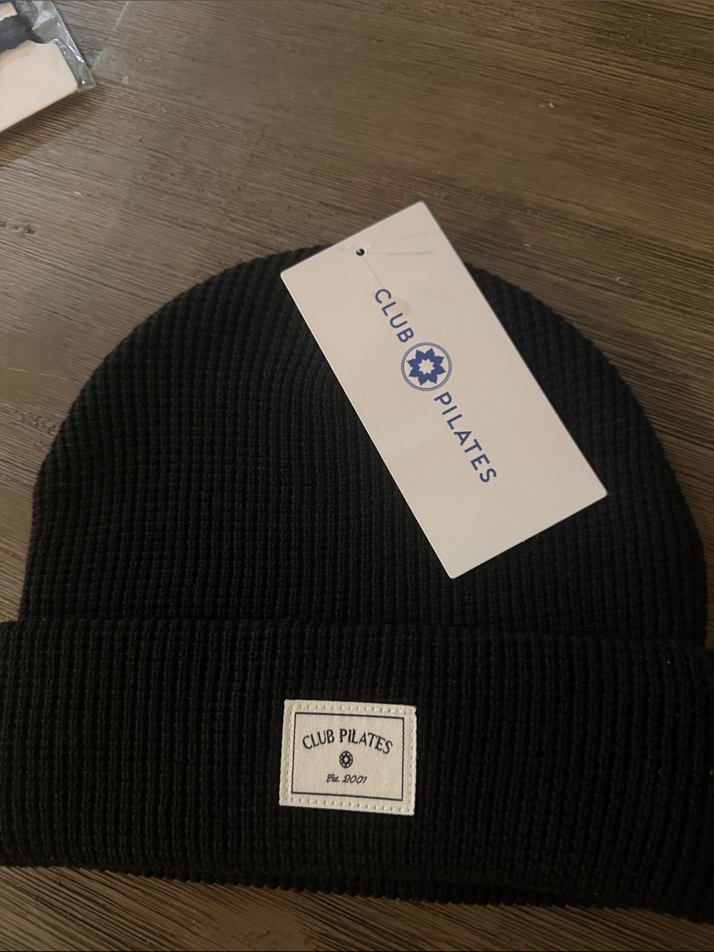Club pilates waffle beanie